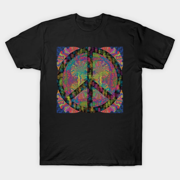 Peace symbol T-Shirt by KateVanFloof